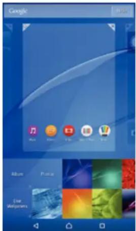 SONY Xperia C3 Dual - Arrière-plan et thèmes - 1