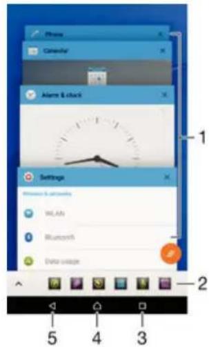 SONY Xperia C3 Dual - Parcourir les applications - 1