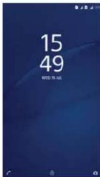 SONY Xperia C3 Dual - Verrouiller et déverrouiller l'écran - 1