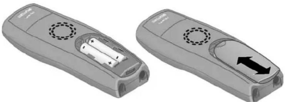 SIEMENS Gigaset E1 MA - Mise en place des batteries - 1