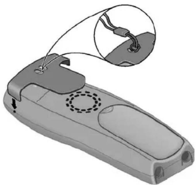 SIEMENS Gigaset E1 MA - Applicare la clip da cintura - 1