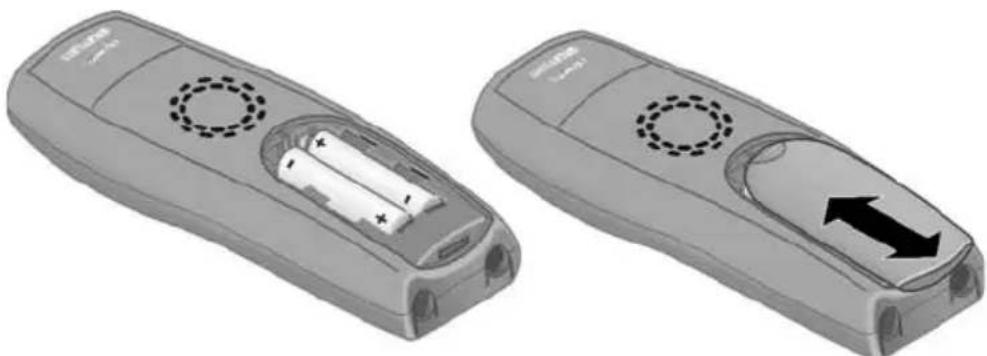 SIEMENS Gigaset E1 MA - Inserire le batterie - 1