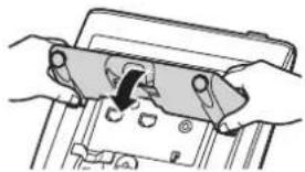 PANASONIC KXNT321 - Retirar el soporte - 1