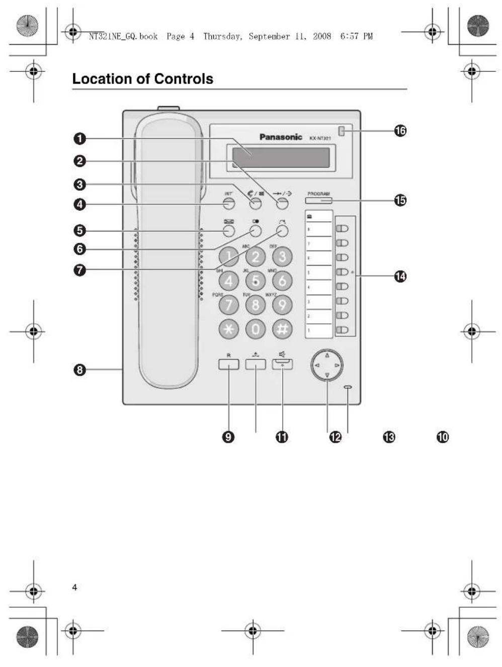 PANASONIC KXNT321 - Accessories (included) - 11
