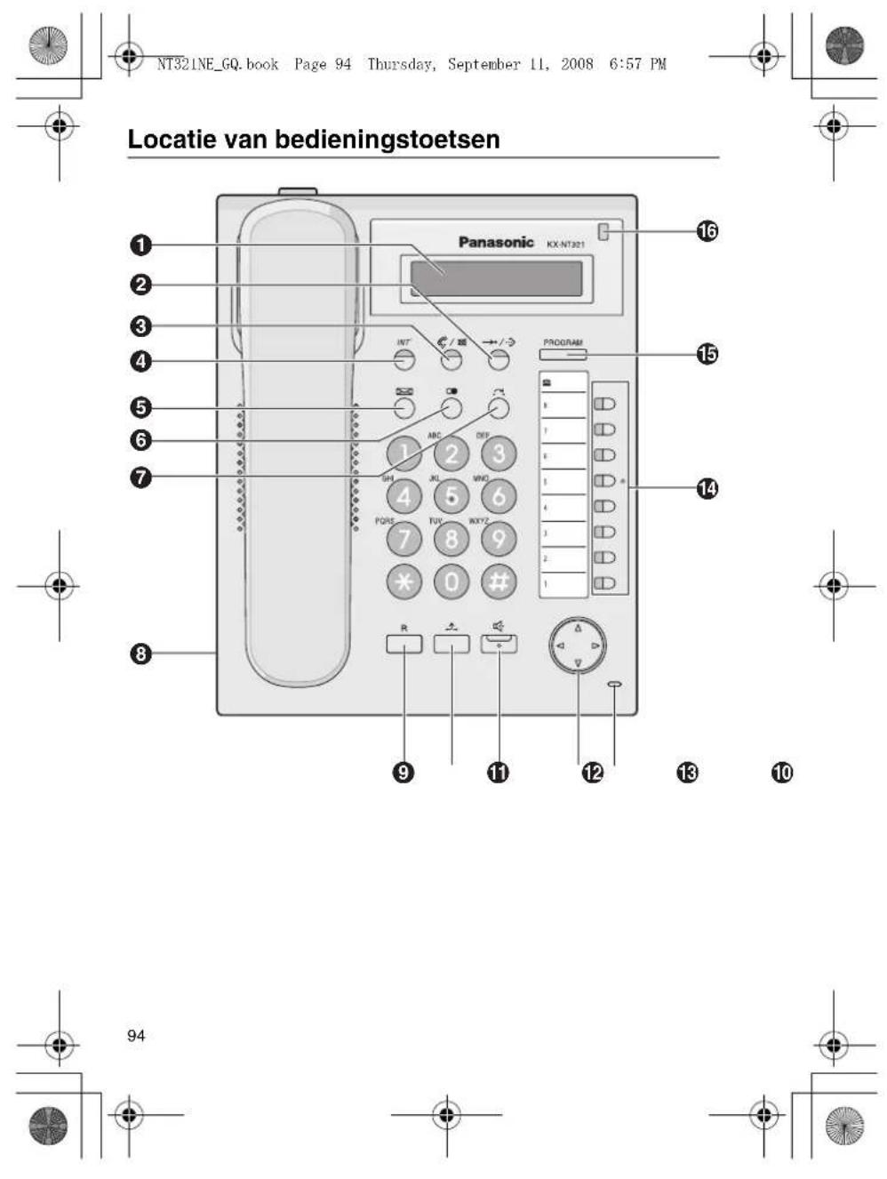 PANASONIC KXNT321 - Accessoires (bijgeleverd) - 8