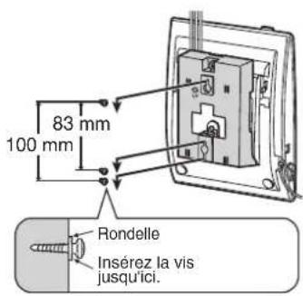 PANASONIC KXNT321 - Utilisation du support - 9