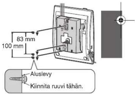 PANASONIC KXNT321 - Kiinnittäminen seinään - 2