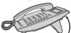PANASONIC KXNT321 - Verwendung des Fübes - 3