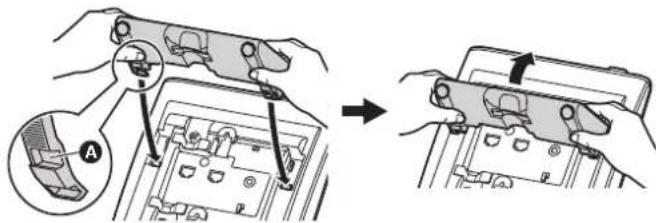 PANASONIC KXNT321 - Al conectar los auriculares y el adaptor de CA - 6