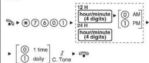 PANASONIC KXNT321 - Setting the Telephone According to Your Needs - 2