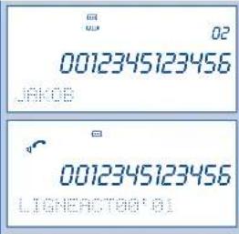 OLYMPIA 4401 - Composer un numéro d'appel à partir du répertoire - 1