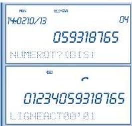 OLYMPIA 4401 - Composer automatiquement et comme indicatif le numéro d'appel par appel - 1