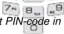 PROFOON PDX710 - PIN-Code wijdzigen Modifier Code-PIN PIN-Codeändern Change PIN-Code - 8