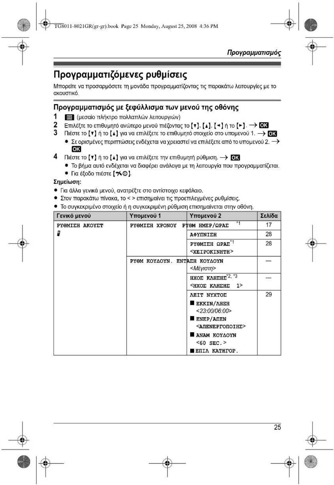 PANASONIC KXTG8011 - 23