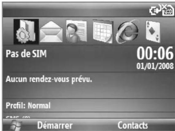 TOSHIBA Portege G710 - Écran d'accueil - 1