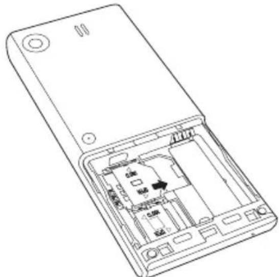 TOSHIBA TS605 - Insertion ou retrait de la carte SIM - 3