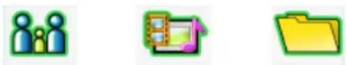 TOSHIBA TS605 - Contacts Média Mes données - 1