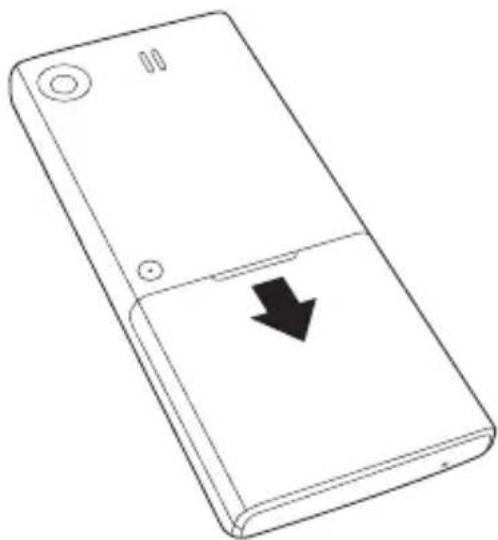 TOSHIBA TS605 - Insertion ou remplacement de la batterie - 1