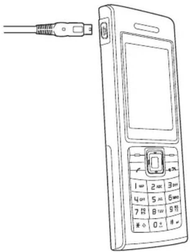 TOSHIBA TS605 - Chargement de la batterie - 2