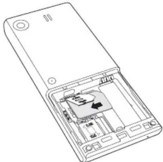 TOSHIBA TS605 - Insertion ou retrait de la carte SIM - 4