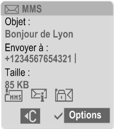 SIEMENS CXT70 - Envoyer - 2