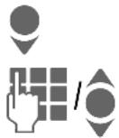 SIEMENS CXT70 - Appel (recherche d'une entrée) - 1