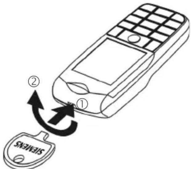 SIEMENS CXT65 - Désassembler le téléphone - 1