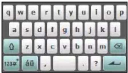 ACER NeoTouch P400 - Le clavier de l'écran - 1