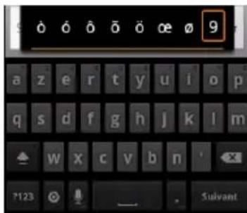 ACER Liquid Express E320 - Clavier Android - 1