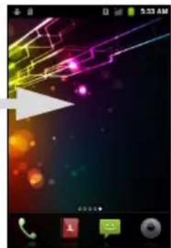 ACER Liquid Express E320 - L'écran d'accueil étendu - 5