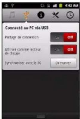 ACER Liquid Express E320 - Zone de notification - 2