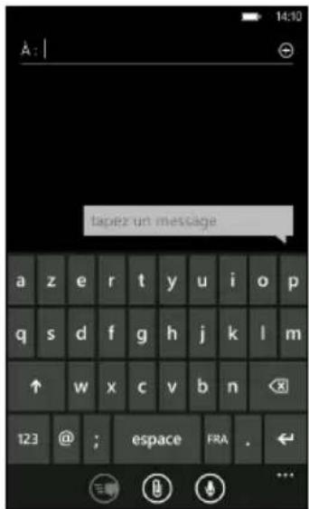 ACER Allegro M310 - Créer un nouveau message - 1