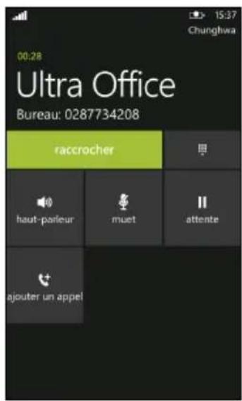 ACER Allegro M310 - Utiliser le haut-parleur du téléphone - 1