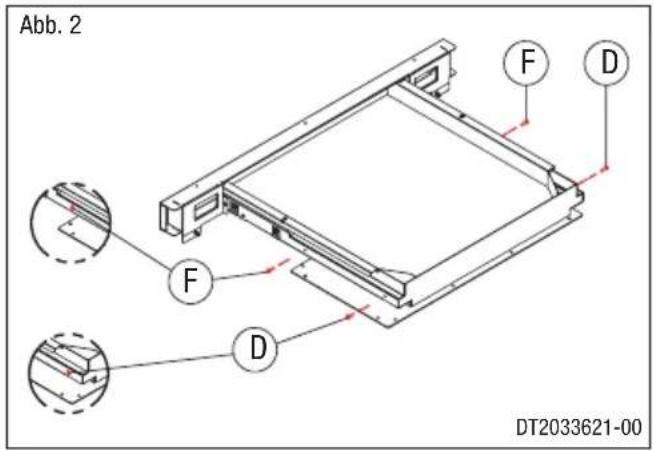 Superior SCP 7 - EINBAU DES PELLETSCHUBLADENBAUSATZES IP78/58 - IP78/68 - SCP9 DT2012460-00 - 2