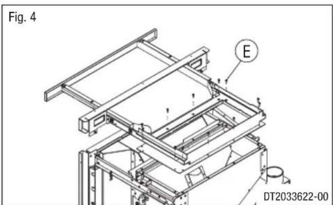 Superior SCP 7 - INSTALAÇÃO DO KIT GAVETA DE PELLETS IP78/58 - IP78/68 - SCP9 DT2012460-00 - 5