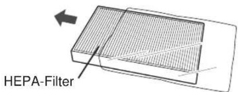 SHARP FUS63E - Filter herausnehmen - 7