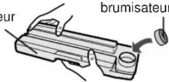 SHARP FUS63E - Remettez le bouchon sur le bac. - 1