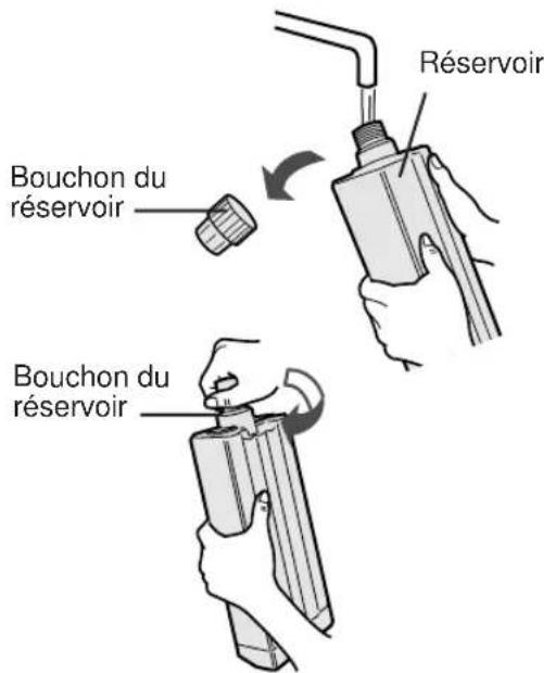 SHARP FUS63E - Remplir le réservoir d'eau - 2