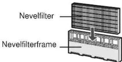 SHARP FUS63E - Laat een nevelfilter in de oplossing weken voordat u het schoonmaakt. - 2