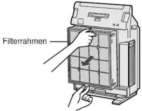 SHARP FUS63E - Filter herausnehmen - 2
