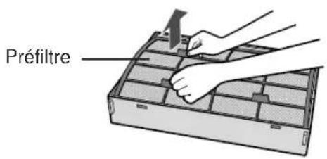 SHARP FUS63E - Retirer les filtrés - 3