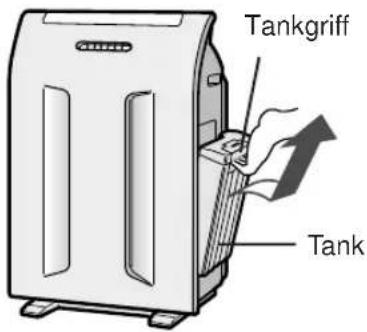 SHARP FUS63E - Wasser einfüllen in den Tank - 1
