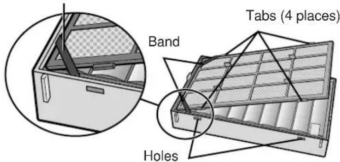 SHARP FUS63E - Install the filters - 2