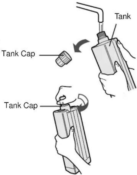 SHARP FUS63E - Pour water into the Tank - 2