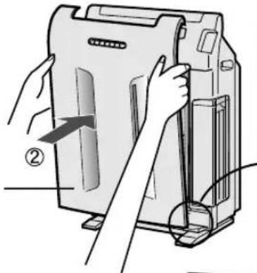 SHARP FUS63E - Instaleer de filters - 4