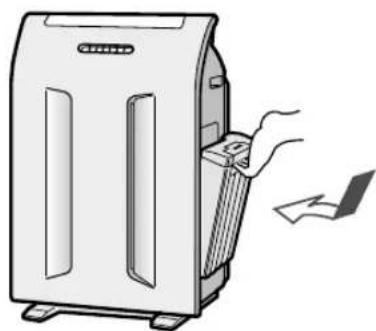 SHARP FUS63E - Pour water into the Tank - 3