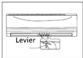 ZIBRO SC3225 - Régler le flux d'air horizontally (haut - bas) - 1