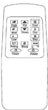TRISTAR AC5521CH - CONTROLO REMOTO - 1