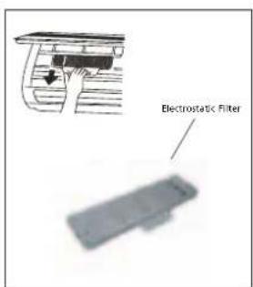 TECTRO TSC 126 - Cleaning the air filter - 2