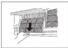 TECTRO TSC 126 - Cleaning the air filter - 1
